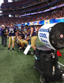 Power Breezer for Sale, Sideline Air Cooling for the NFL, College Football, high school football air cooling Power Breezer for Sale, Sideline Air Cooling for the NFL, College Football, high school football air cooling